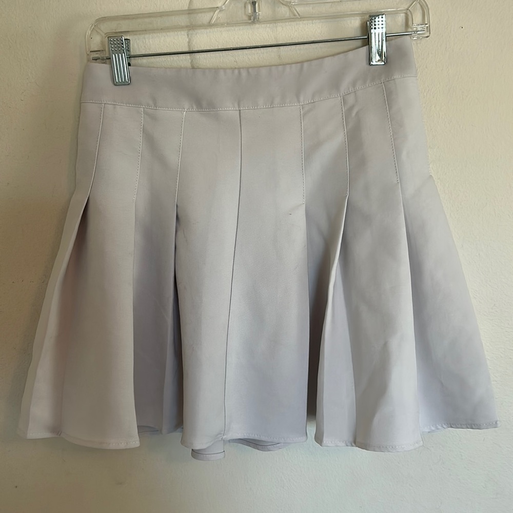 Skater skirt white